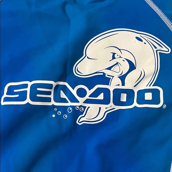 Sea-Doo Kids Blue Rashguard - Picture 5 of 10